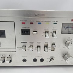 Vintage Fisher CR-5120 ~ 3-heads Cassette Tape Player Recorder ~ PARTS/REPAIR