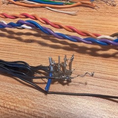 *OEM PARTS* PIONEER SX-1050 *HUGE LOT OF COLOR CODED WIRES*