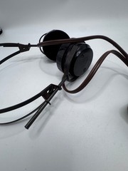 Vintage C.F. Cannon Co. Springwater NY Adjustable Headband Headset With Wired Co