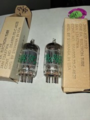 2 Very strong new in the box 12AX7WA / 12AX7 tubes #40006