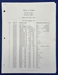 Original Fender &rsquo;59 Bassman Amplifier Schematic & Parts List