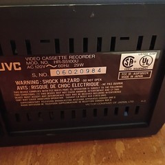 JVC HR-S5100U S-VHS Super VHS VCR Video Cassette Player – No Remote