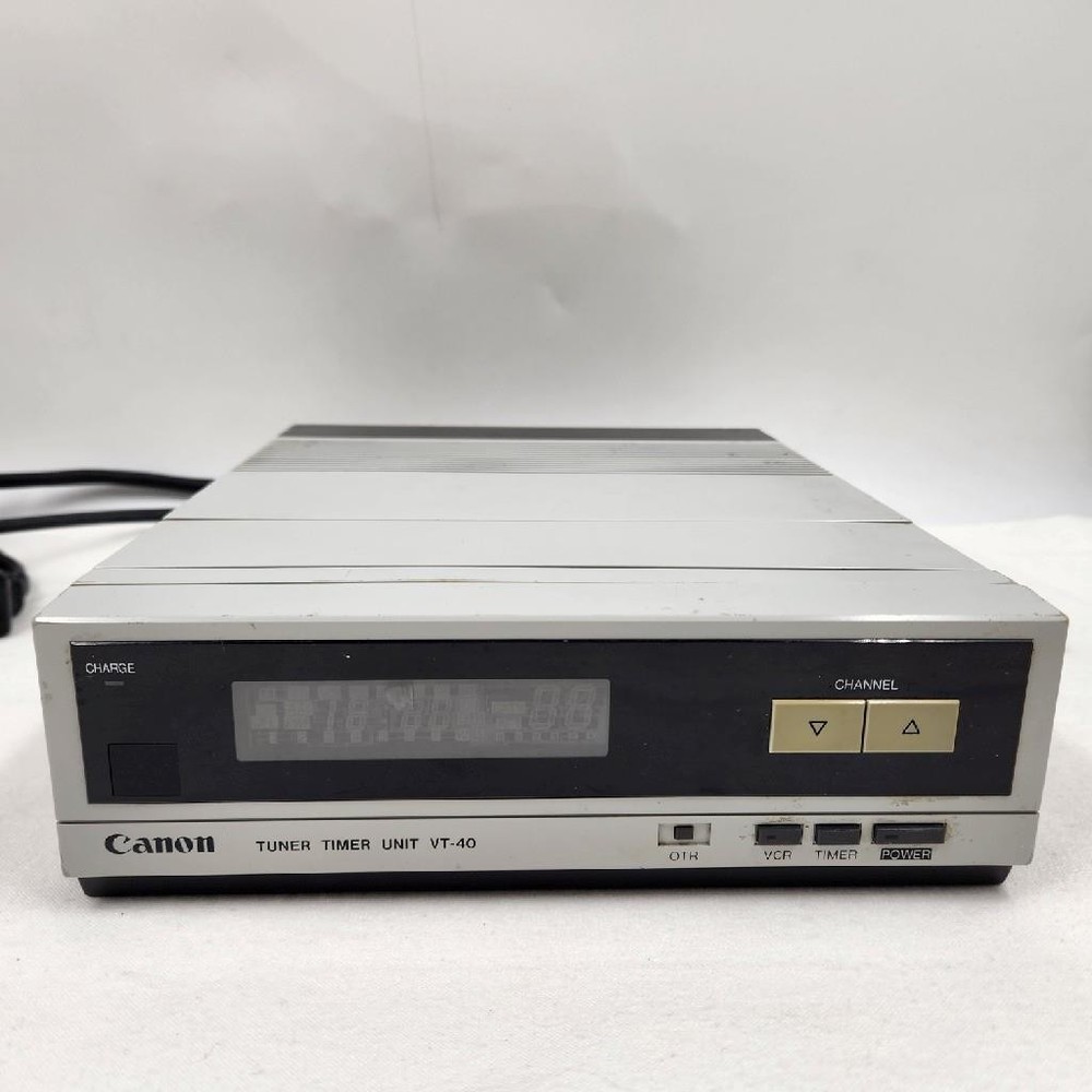 Canon Tuner Adapter Unit VT-40A / VT-40 – As Is, Powers On, Not Fully Tested