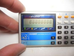 Vintage Casio FT-7 Fortune Telling Calculator 80&rsquo;s w Box Paperwork U.S. Seller