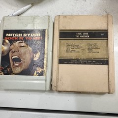 Muntz 4-Track Stereo Car Tape Player A-30 With 2 4 Tracks Mitch Ryder Kingsmen