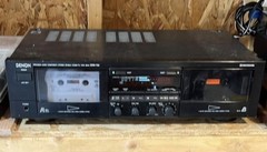 🔥🔥 1990&rsquo;s DENON DRW-750 Stereo Dual Well Cassette Deck Player Recorder Japan