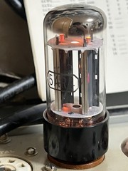 2 x 5AR4 GZ34 Toshiba Vacuum Tubes Tested by TV-7