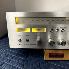AKAI AA-1050 VINTAGE AM/FM STEREO RECEIVER – SERVICED – CLEANED – TESTED