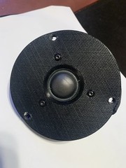 Used ACOUSTIC RESEARCH AR-3a REPLACEMENT TWEETER- Rear WIRED testedsounds great
