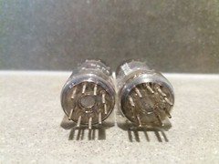 Very rare matched pair Telefunken ECC83 12AX7 with early 1960&rsquo;s tube!