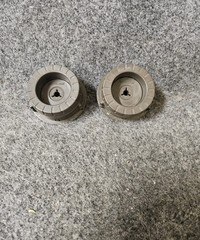 PAIR – Reel To Reel 10 Inch NAB Hub Adapter Tascam Teac Original Working