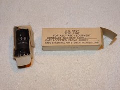 1 x Ken-Rad 6SH7 Tube*NOS-NIB*(Many Available)