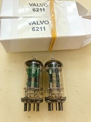 Valvo 6211 ECC802S 12AU7 E80CC Welded Plates Tested NOS Matched