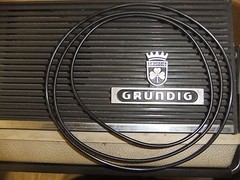Reel to Reel player belt for GRUNDIG TK22 TK23 TK24 tape player – 3 belts