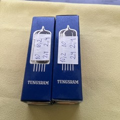 Tungsram Hungary 12AU7 ECC82 Telefunken Alternative Lot Of 2 matched