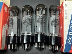 Sovtek EL34WXT Matched Quad Vintage Vacuum Tubes Tested 2026 NOS Quality