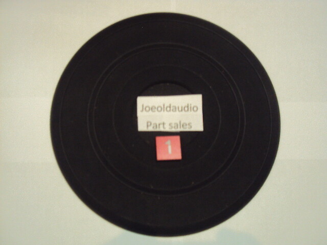 Garrard 40B Original Rubber Mat Soft & Pliable. Parting Out Entire Garrard 40B