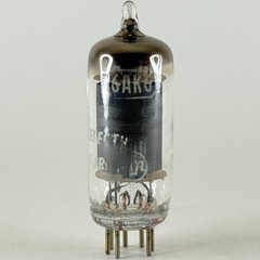 (1) Tested Very Strong RCA 6AK6 Tube & Box Code NHK Power Amplifier Pentode (b)