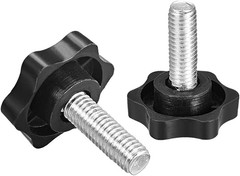 Quick and Easy Installation Carbon Steel Screw Knob – Durable – Pack of 5