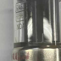 GE ELECTRON TUBE 6146B/8298A NOS Untested Vintage