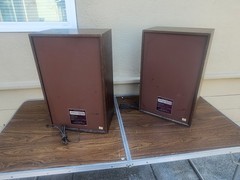ALLEGRO 3000 by Zenith HOME STEREO SPEAKERS vintage — LOCAL PICK UP SAN JOSE,CA