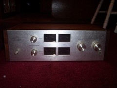PIONEER QM 800A & QC800A VINTAGE QUAD AMPLIFIER WITH MATCHING QUAD PREAMPLIFER