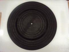 Fisher MT-728 Turntable Rubber Mat Soft & Pliable. Tested Parting Out MT-728