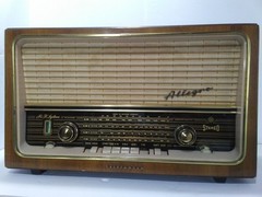 Vintage Telefunken Allegro 5083W 1959 Hi-Fi Stereo AM/FM/SW Tube Radio