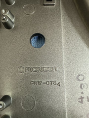 Pioneer PL-255 PL-115D Vintage Turntable parts Original Top plate