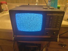 Vintage MAGNAVOX B&W Television TV/FM Antenna 1985 SOLD AS IS
