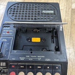 Superscope C-202LP Cassette Recorder Player 2 Speed Marantz PortableTap untested