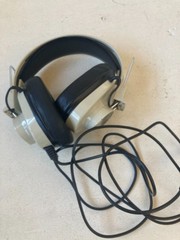 Califone 2924AV-Stereo Headphone Vintage School 1/4&Prime; cable 2&prime; Long