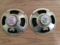 PAIR Unbranded 8&Prime; OD 8Ω 50watt Sub Woofer Midrange Speaker 310015 NICE!
