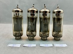 4 PCS EL 84 UNUSED VACUUM TUBE CHINA TESTED