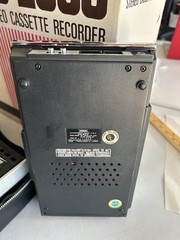 Superscope CS-200S Stereo Cassette Recorder w/ Speakers Case Box Manual Japan