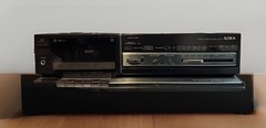 Aiwa AD-S10U Vintage Single Cassette Desk.