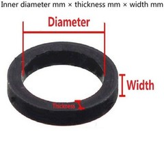 1PC Rubber Idler Belt Loop for Sony Cassette Deck Tape Recorder Idle Wheel Ring