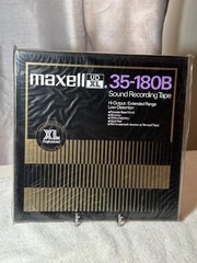 MAXELL UD-XL Pro 35-180B Reel-to-Reel Hi-Output Sound Recording Tape NEW SEALED