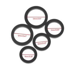 20x Idler Pulley Rubber Ring Idle Wheel Belt for Cassette Deck Recorder