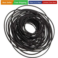 50 pack 40mm to 190mm Recorder Rubber Belts, Cassette Recorder Repair Mainten…