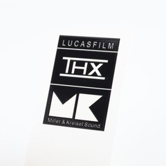 M&K Miller Kreisel THX LUCASFILM logo badge Sticker Decal waterproof
