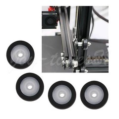 13x6x2mm Rubber Recorder Audio Pinch Roller Movement Belt Pulley Pack of 5