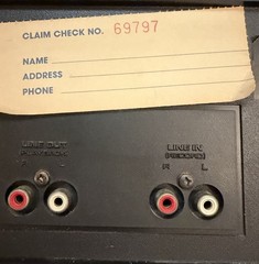 1980s Vintage Fisher Studio Stereo Cassette Deck Model CR-110 Parts Or Repair