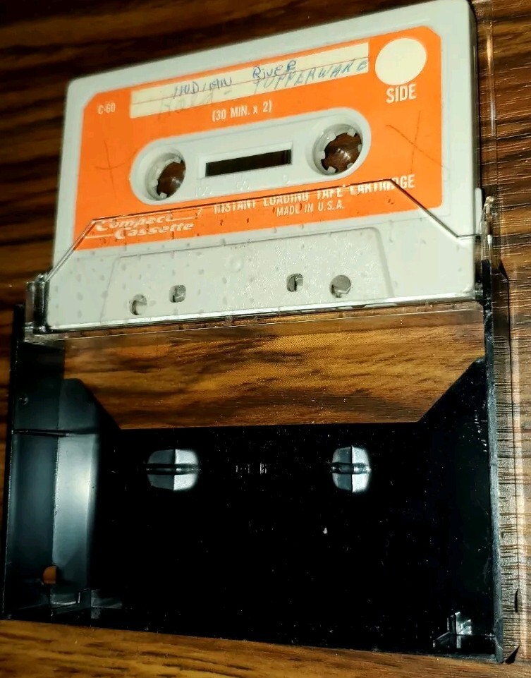 Used Vintage « Instant Loading » Tape Cartridge C-60 Generic Brand