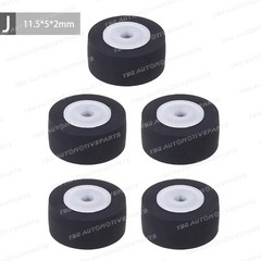4PC/Set Tape Recorder Pinch Roller for Sony Akai Pioneer Cassette Pulley Player