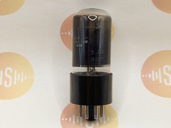 Brimar CV1988 = 6SN7GT Black Glass Lower Declined Getter – British BVA &rsquo;59 – NOS