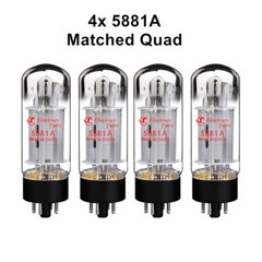 5881A 6L6 / Matched Quad / ShuGuang / Vacuum Tube /Valve Amplifier/ Original Box