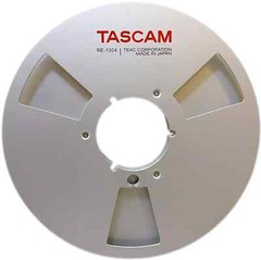 One Pair Silvery TASCAM 10.5 » 1/4Aluminum Reel to Reel Tape Reel RE-1400