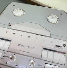 GRUNDIG TK42b REEL TO REEL TAPE RECORDER Parts Not Working Untested