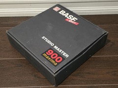 BASF Studio Master Maxima 10.5&Prime; x 2&Prime; Reel To Reel w/ Audio Tape – Orig. Box